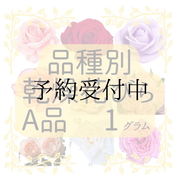 画像1: 食用バラ乾燥花びら（A品) 1g　香り別【出荷地：千葉】 (1)