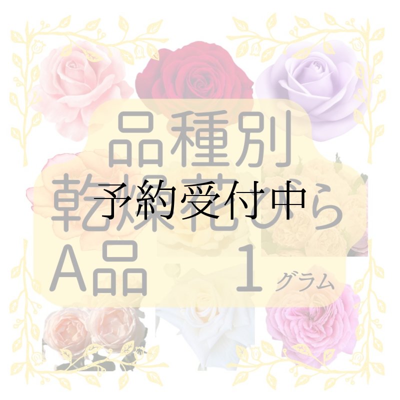 画像1: 食用バラ乾燥花びら（A品) 1g　香り別【出荷地：千葉】 (1)