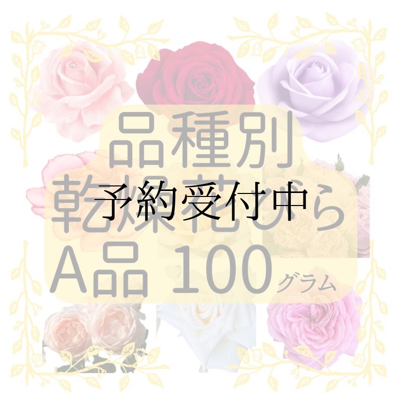 画像1: 食用バラ乾燥花びら（A品) 100g　品種別【出荷地：千葉】 (1)