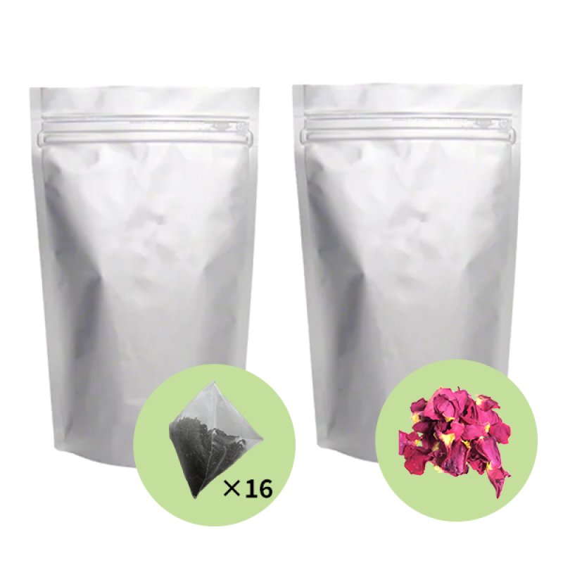 画像2: 100包【業務用ティーバッグ】ローズリーフ (2)